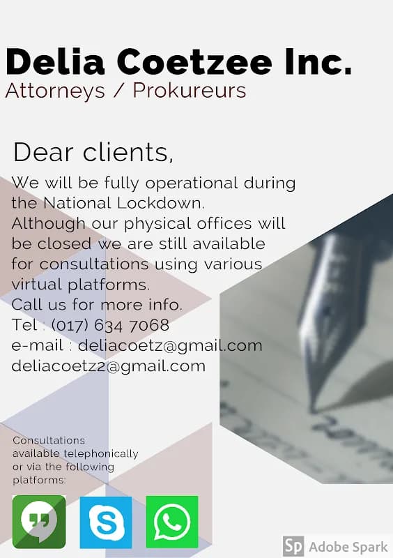 Delia Coetzee Inc. in Evander
