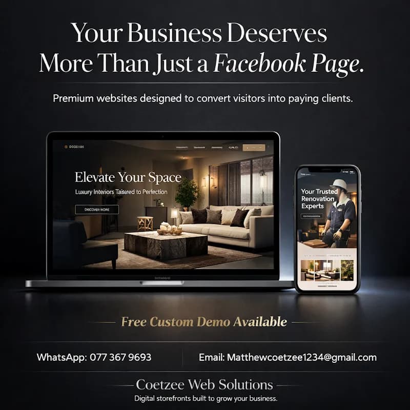 Coetzee Web solutions in Rustenburg CBD