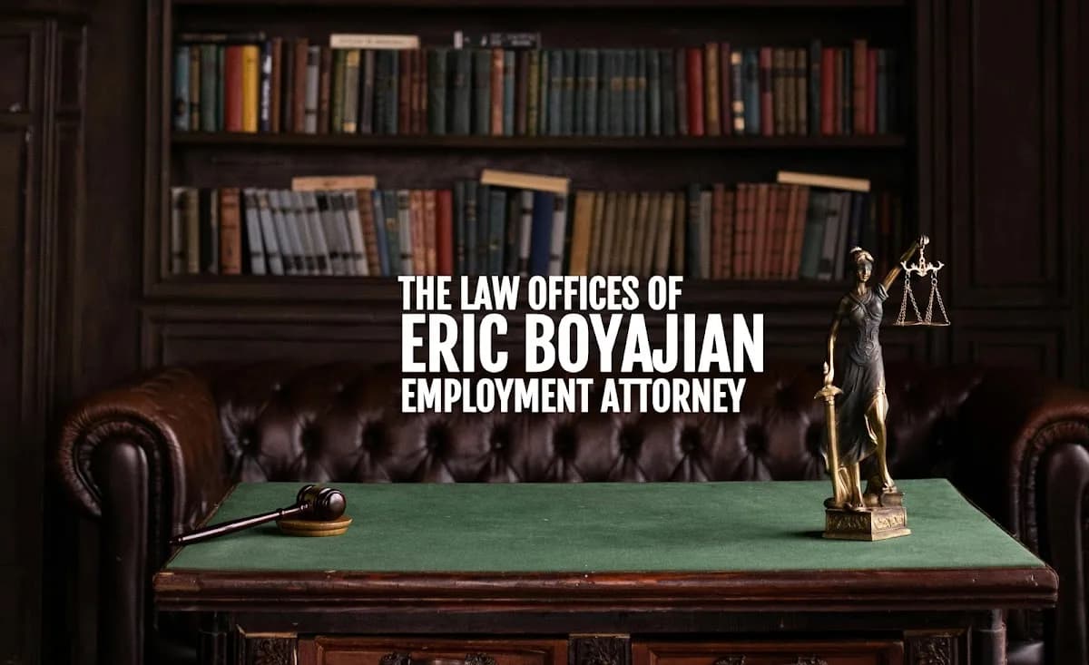 Eric Legal Law Offices of Eric A. Boyajian, Employment Lawyer | Legal Services, L